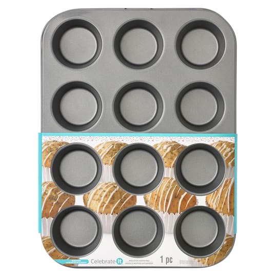 6 Pack: 12-Cup Standard Size Muffin Pan by Celebrate It®